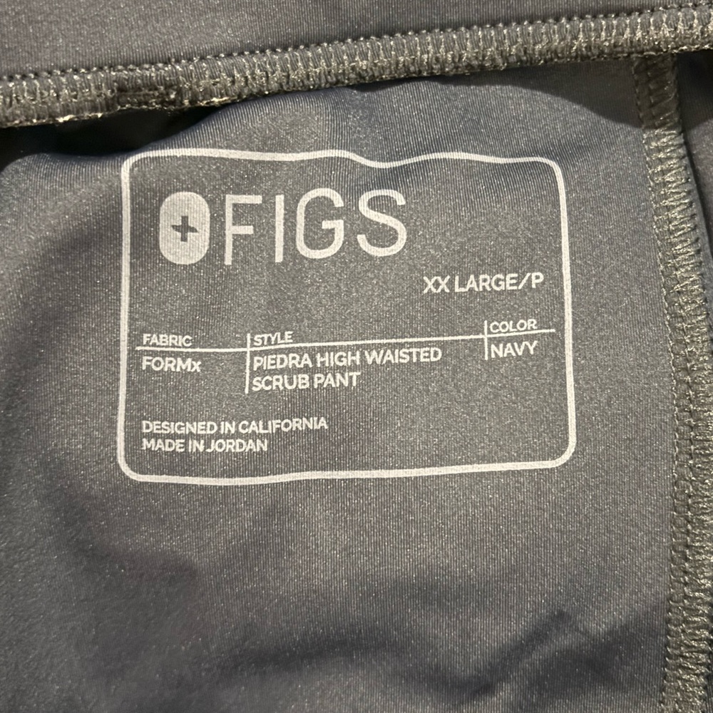 FIGS High Waisted Salina FORMx Wide Leg Scrub Pants - Picture 5 of 8